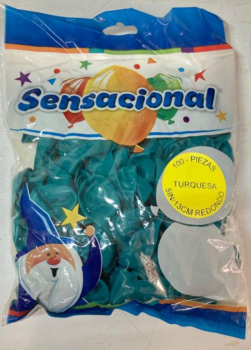 Globo Redondo de 13 CM / 5 IN - Sensacional