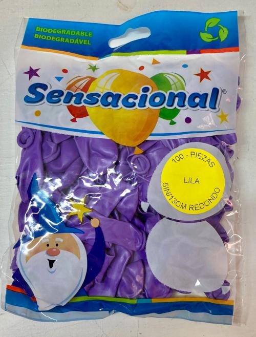 Globo Redondo de 13 CM / 5 IN - Sensacional