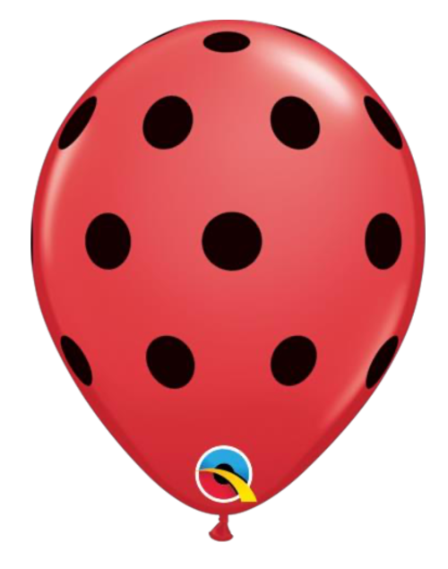 Globos impresos Qualatex Polka Catarina