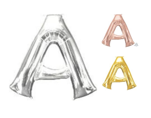 Globo de Letra A de 34” Marca Anagram/Convergram