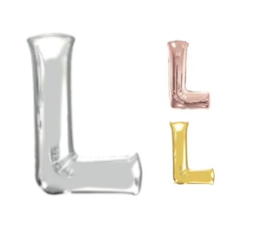 Globo de Letra L de 34” Marca Anagram/Convergram