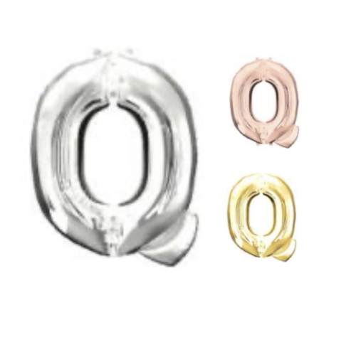 Globo de Letra Q de 34” Marca Anagram/Convergram