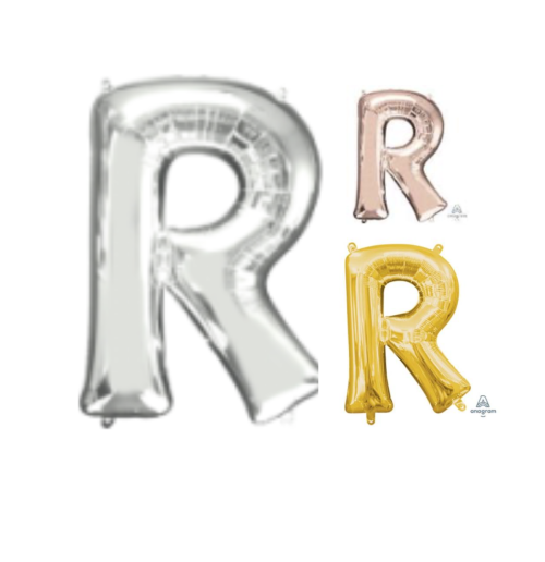 Globo de Letra R de 34” Marca Anagram/Convergram