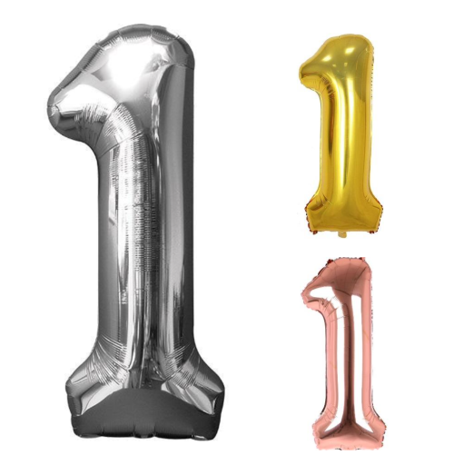 Globo de Número 1 de 34” Marca Anagram/Convergram