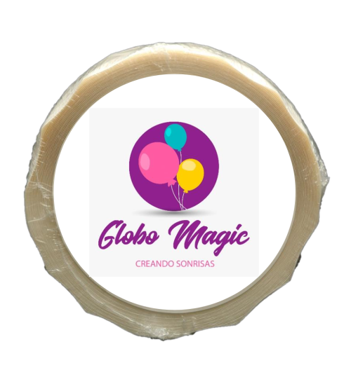 Cinta de caucho para pegar globos “cinta buchona”