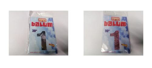 Número 1 de 30” Marca Balum