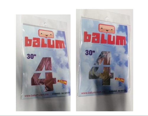 Número 4 de 30” Marca Balum