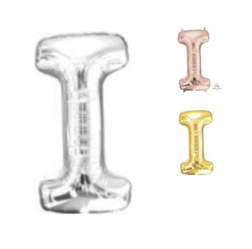 Globo de Letra I de 34” Marca Anagram/Convergram