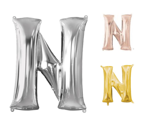 Globo de Letra N de 34” Marca Anagram/Convergram