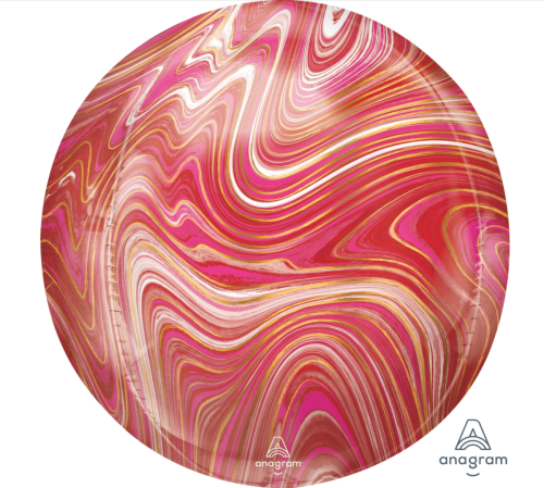 Globo Orbz Marblez Orojo/Rosa Anagram/Convergram