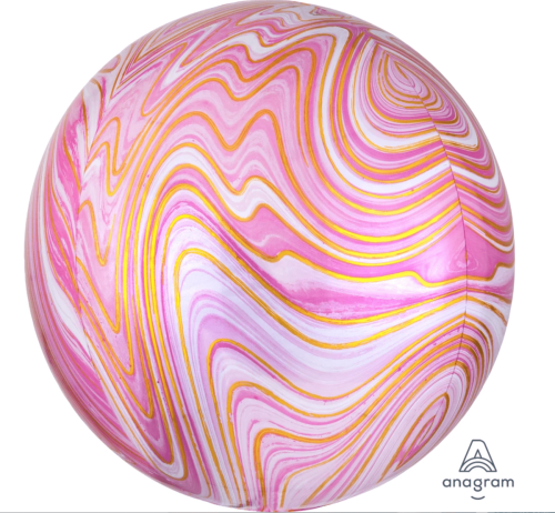Globo Orbz Marblez Amarillo/Rosa Anagram/Convergram