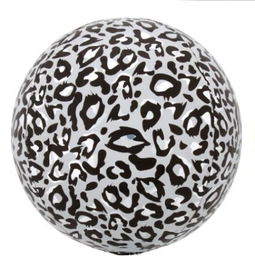 Globo Orbz Leopardo Blanco Anagram/Convergram