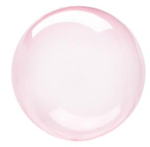 CRYSTAL CLEARZ BRURBUJA TRANSPARENTE LISA Rosa Anagram/Convergram