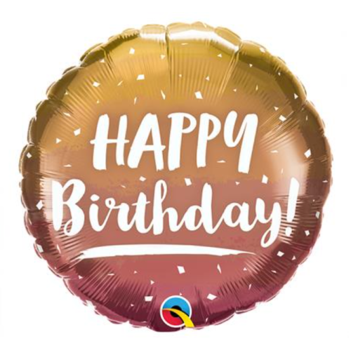 Globo de cumpleaños Happy Birthday 18”