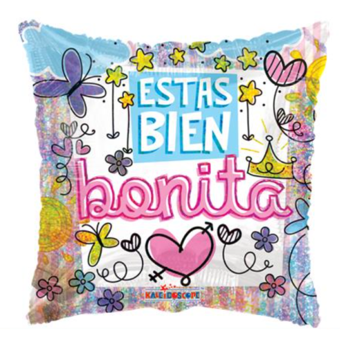 Globo de foil de tema de amor de 36” Están bien bonita