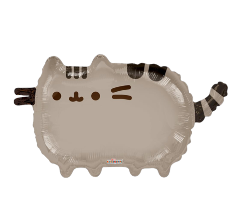 Globo de foil de tema de amor de 28” Pushen