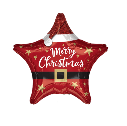 Globo de foil de 9" de Navidad