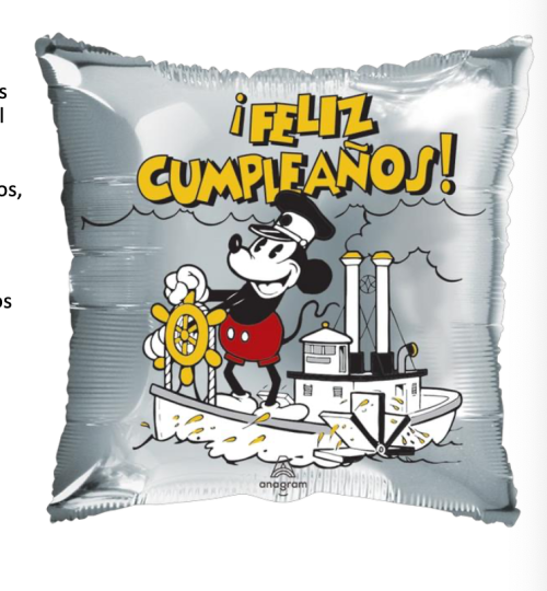 Globo de foil de personajes de 18” MICKEY