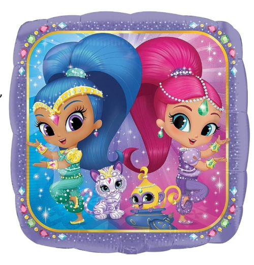 Globo de foil de personajes de 18” Shimer and Shine