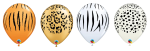Globos impresos Qualatex Safari