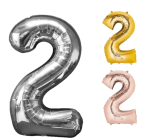 Globo de Número 2 de 34” Marca Anagram/Convergram