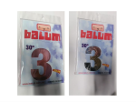 Número 3 de 30” Marca Balum